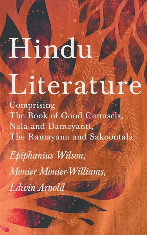 Book cover for "Hindu Literature" compiled by Epiphanius Wilson.