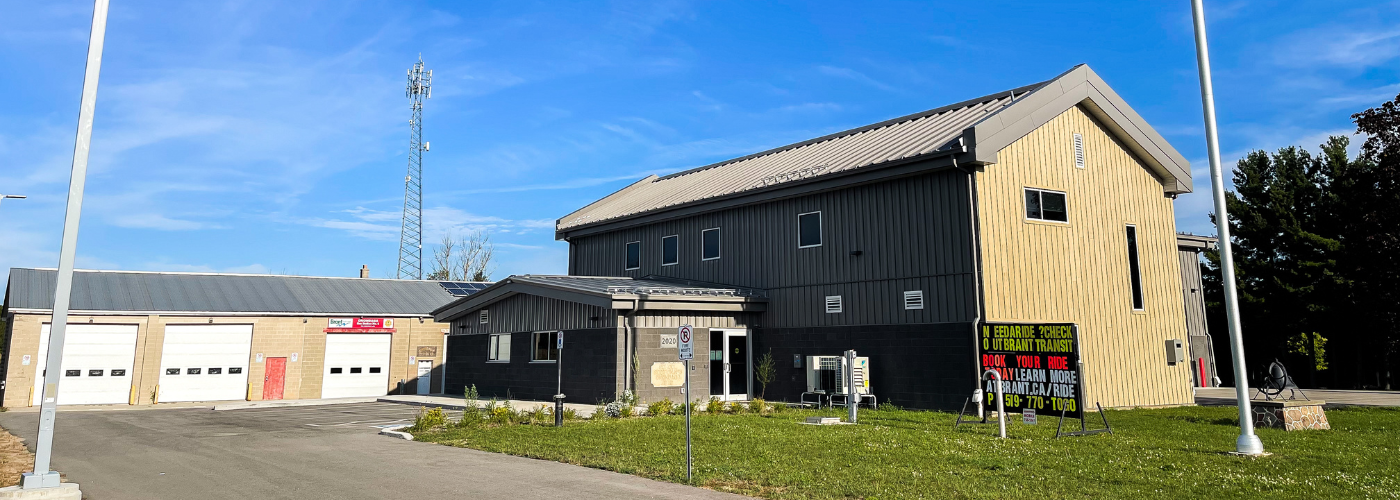 Exterior image of the Onondaga Fire Station.