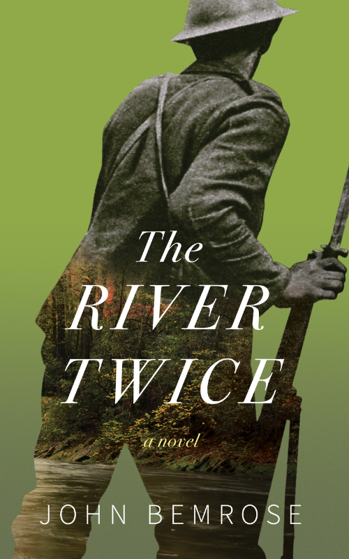 Book cover for "The River Twice" by John Bemrose.