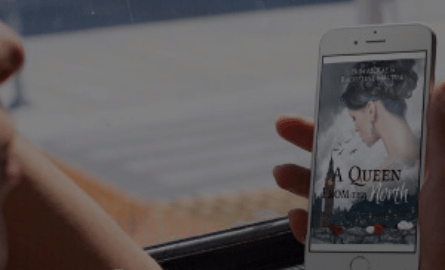 reading an ebook on a phone