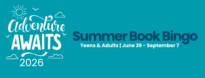 Adventure Awaits Summer Reading Bingo 2026